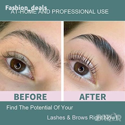 Нов Професионален Комплект за повдигане на мигли Момичета Подарък Салон Дом, снимка 7 - Други - 42029921