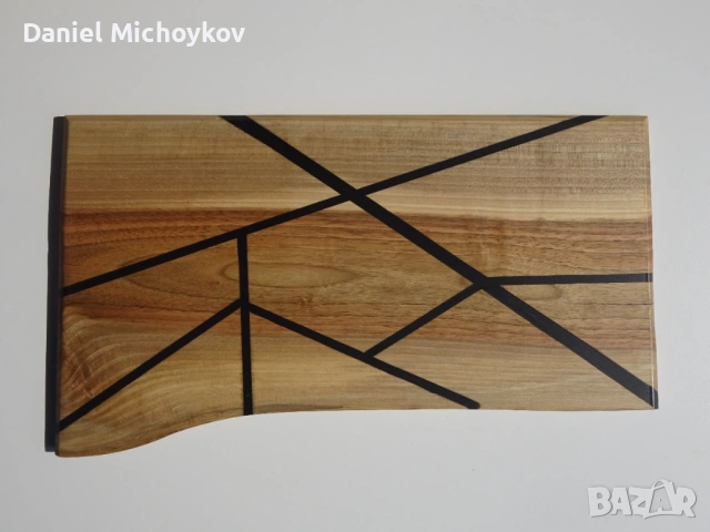 Modern Live Edge Cutting Board, снимка 4 - Други - 53982554