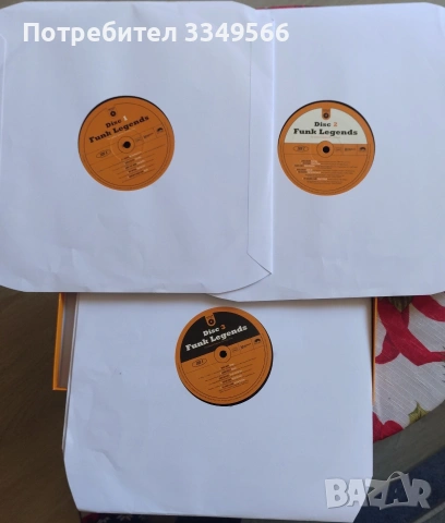 Funk Legends Exclusive box set . 3 Vinyls /34 tracks. , снимка 2 - Грамофонни плочи - 53004867