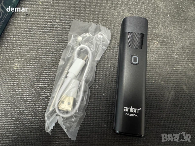 Вейп Dabtok Dab Vaporizer, 3 степени, кварцова стъклена камера, магнитен мундщук (без никотин), снимка 7 - Вейп без пълнители - 51243096