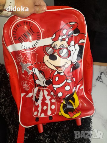 Раница с колелца 🎒  Мики Маус , снимка 4 - Раници - 42604606