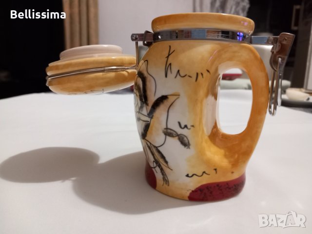  НОВА керамична захарничка, снимка 2 - Аксесоари за кухня - 42814282