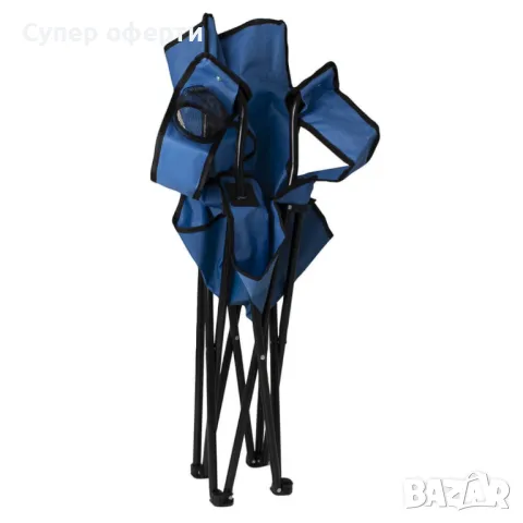 Сгъваем къмпинг стол Muhler  с подлакътник с място за чаша, снимка 3 - Столове - 49909421