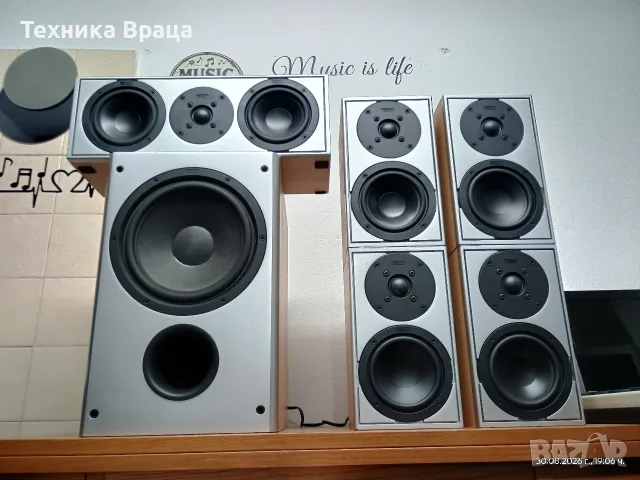 Качествена 5.1 аудио система за домашно кино и музика Canton. , снимка 3 - Тонколони - 55910043