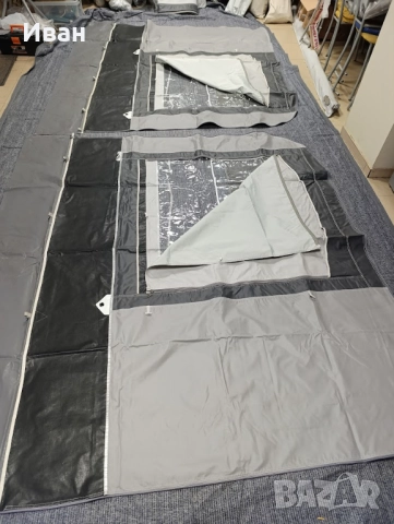 2025г. Четирисезонен форселт за каравана, Camptech Atlantis DL. Размер N:17 (1050-1075см) земя-земя , снимка 4 - Палатки - 52453954