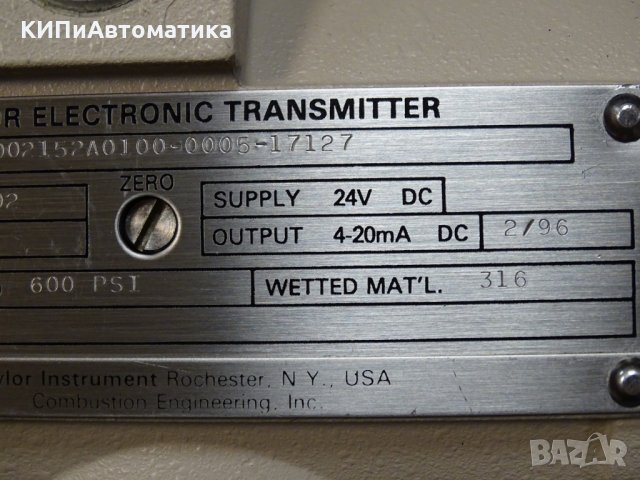 Трансмитер ABB Kent Taylor Electronic Transmitter 534TD02151A0100 Ex, снимка 7 - Резервни части за машини - 35228695