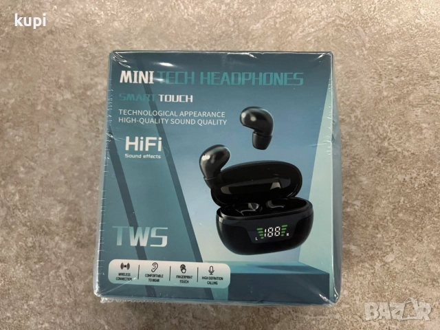 Малки и Компактни безжични Bluetooth слушалки, снимка 2 - Bluetooth слушалки - 52179565