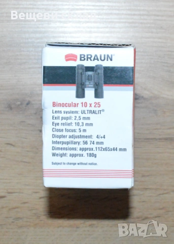 Мини бинокъл 10 х 25 НОВ !, снимка 4 - Антикварни и старинни предмети - 53270816
