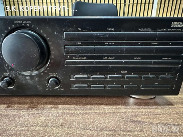 Усилвател JVC RX-212BK, снимка 3 - Ресийвъри, усилватели, смесителни пултове - 52503286