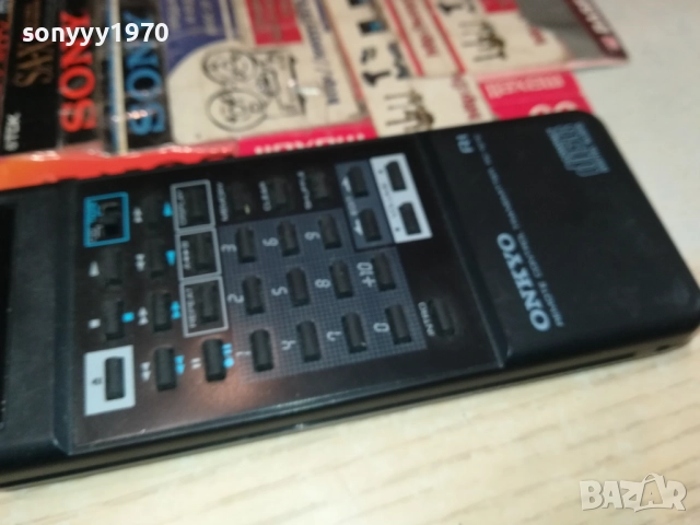 ONKYO R1 RC-121C CD/TAPE REMOTE CONTROL-ВНОС SWISS 2110251536, снимка 5 - Декове - 52132100