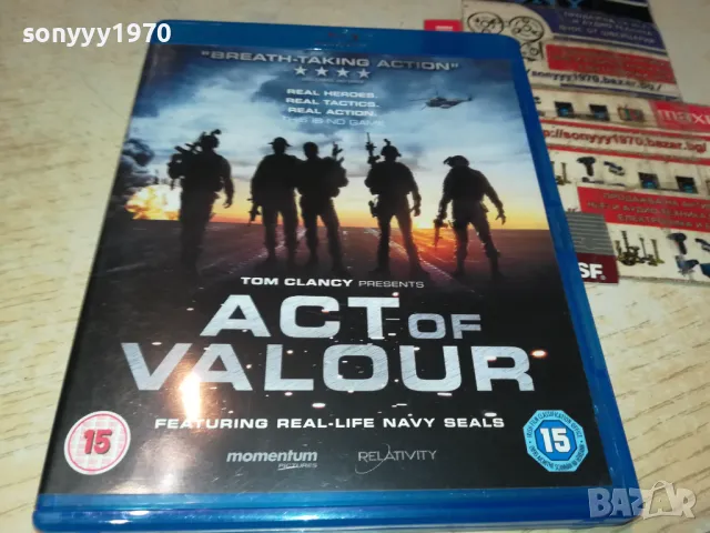 ACT OF VALOUR BLU-RAY DISC 3004252117, снимка 7 - Blu-Ray филми - 50101391