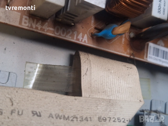 POWER BOARD, BN44-00214A, for ,SAMSUNG LE26A456  26inc DISPLAY T260XW02 V.L , снимка 2 - Части и Платки - 53304345