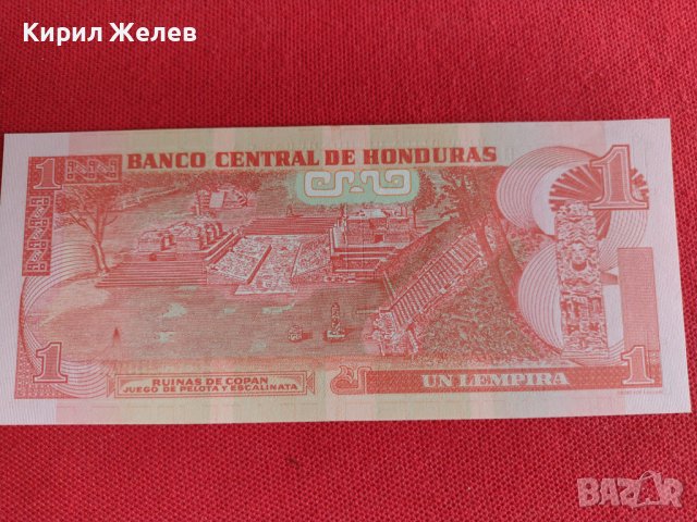 Банкнота ХОНДУРАС РЯДКА УНИКАЛНО КРАСИВА ПЕРФЕКТНО СЪСТОЯНИЕ 27414, снимка 5 - Нумизматика и бонистика - 36691676