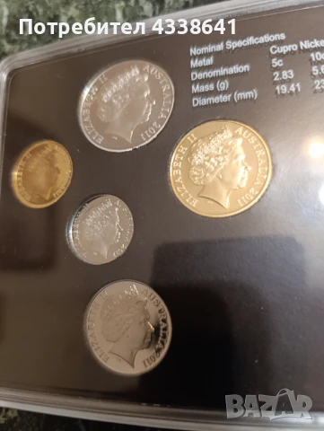 Австралийски монети 2011 proof set, снимка 12 - Нумизматика и бонистика - 51032590