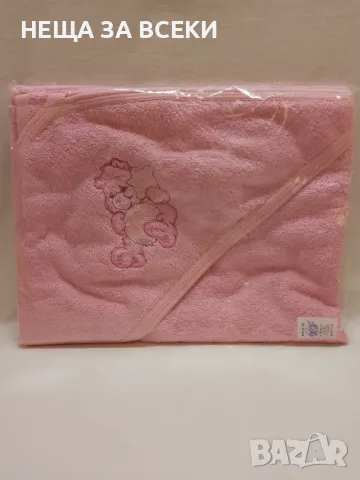 Българска бебешка хавлия с качулка 80 / 80 см / Ко хавлия /, снимка 9 - Хавлии и халати - 47855422