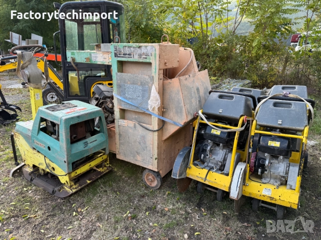 9 броя Пътно-строителни машини