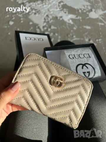 Gucci дамско портмоне , снимка 3 - Портфейли, портмонета - 49055063