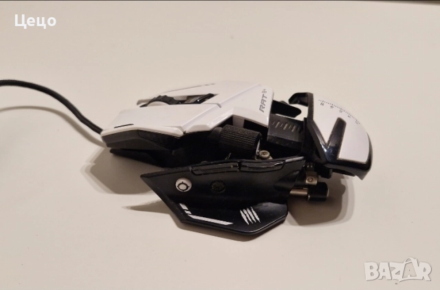 мишка madcatz rat 8+, снимка 5 - Клавиатури и мишки - 52505829