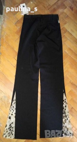 Еластичен панталон с крачоли от дантела - България / малък размер, снимка 4 - Панталони - 31104174