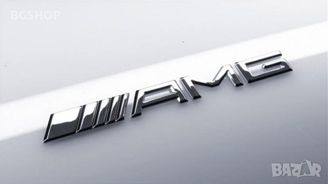 Емблема Mercedes AMG - Silver, снимка 5 - Аксесоари и консумативи - 36597269