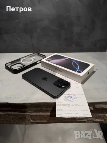 КАТО НОВ Iphone 16 Pro Max 256 GB + Гаранция