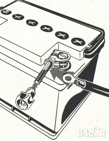 Клеми за акумулатор, прекъсвач, 2бр. Метални 600А , снимка 3 - Аксесоари и консумативи - 51533377