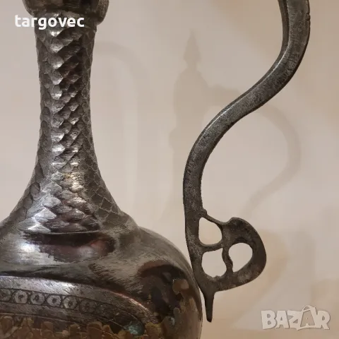 прекрасен масивен османски турски ибрик, снимка 5 - Антикварни и старинни предмети - 47680632
