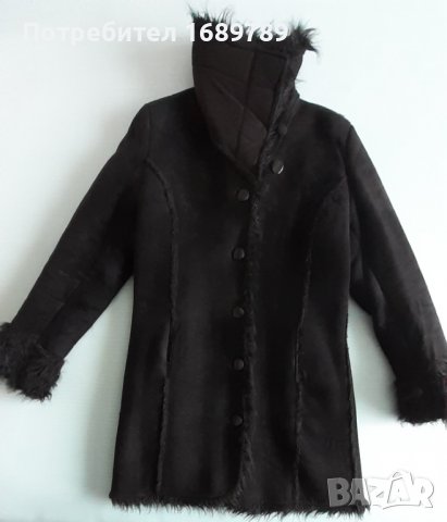 Дамско зимно палто тип кожух, снимка 3 - Палта, манта - 39455225