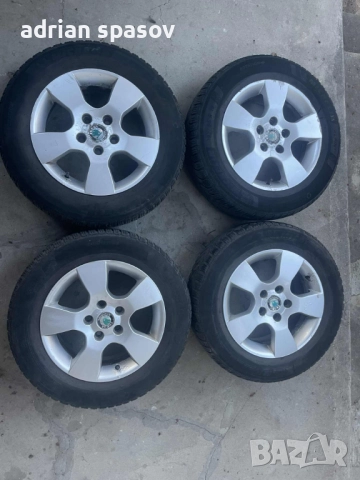 Джанти 15" Ronal за Skoda и др. 5х112 6.5Jx15H2 ET50 с гуми 195/65/15