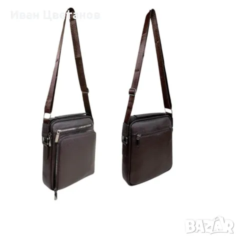 Практична мъжка чанта с регулируема дръжка, снимка 3 - Чанти - 48232910