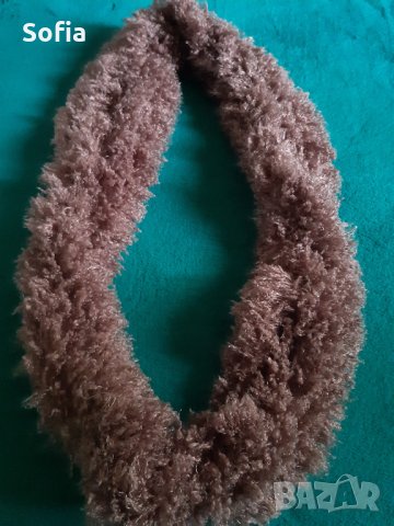 Шалове и Ръкавици пепел от рози,пудра и пастел циклама цвят, снимка 5 - Шалове - 34534070