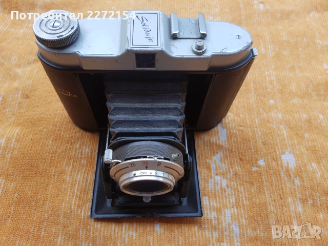 Мехов фотоапарат камера , снимка 2 - Антикварни и старинни предмети - 51486632