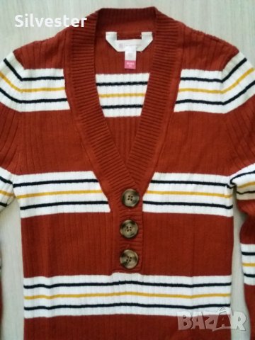Дамска блуза с копчета, размер XS, снимка 2 - Блузи с дълъг ръкав и пуловери - 29813954