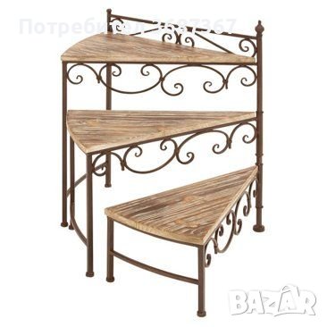 Цветарници и стойки за цветя и саксии от ковано желязо, снимка 9 - Стайни растения - 40218794