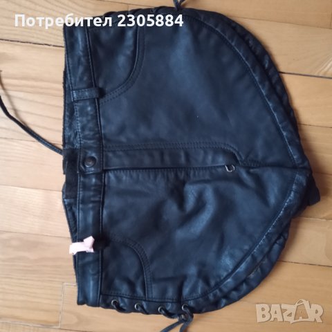 Къси кожени панталони Естествена кожа , снимка 2 - Панталони - 40718055