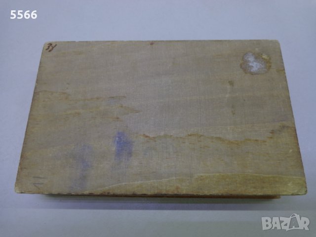 Стара дървена кутия за цигари – табакера, снимка 5 - Колекции - 31176796