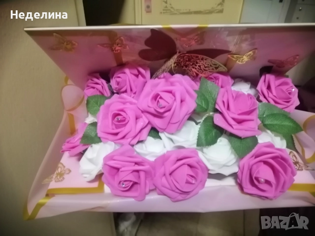 Цветя и вино в кутия , снимка 6 - Други - 51571373