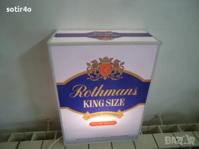 ROTHMANS светеща реклама, снимка 4 - Колекции - 50156703