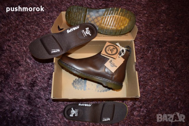 Dr. Martens Noelle Dark Brown Chelsea Boot, снимка 5 - Дамски боти - 31697867