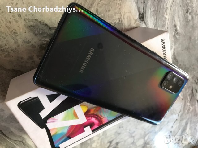 Samsung Galaxy A71 128GB Dual Black, снимка 5 - Samsung - 42479310