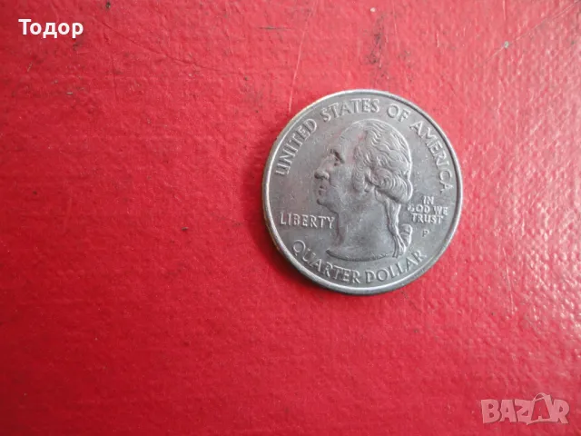 Четвърт долар Quarter Dollar 2006, снимка 2 - Нумизматика и бонистика - 48425740