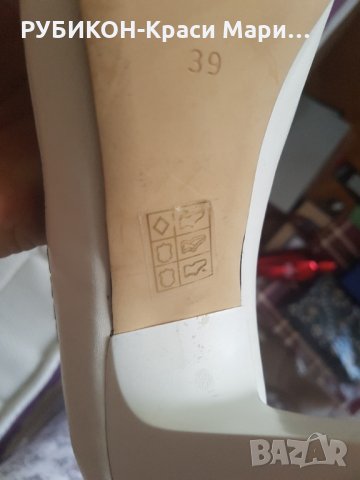 Нови обувки на Джиани номер 39 естествена кожа, снимка 3 - Дамски елегантни обувки - 29569214