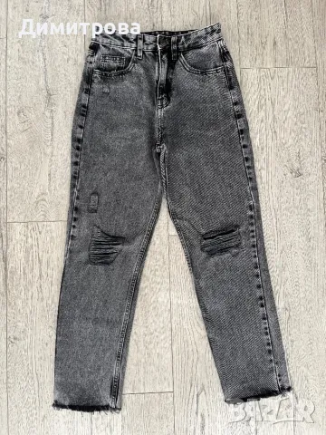 Дънки Mom Fit Denim, снимка 2 - Дънки - 48152337