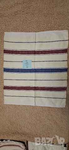 За ценители! Нови! 4 броя ръчно изработени покривки,карета,100% памук, снимка 2 - Антикварни и старинни предмети - 52487771