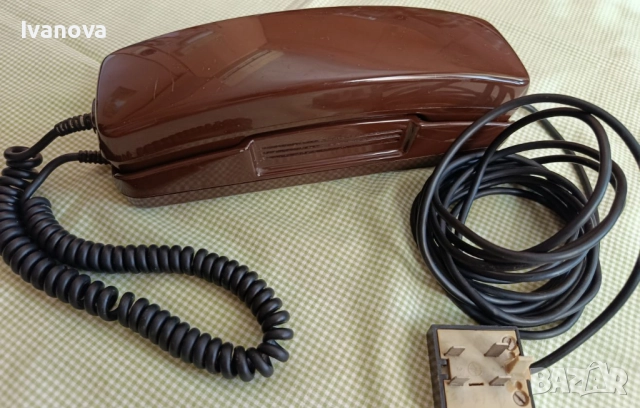 Телефон немски слушалка стационарен с бутони, снимка 5 - Друга електроника - 51647950