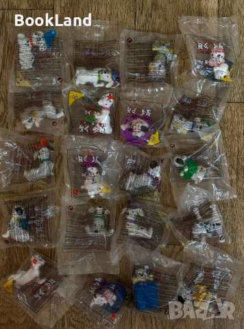 22 броя винтидж неразопаковани играчки от McDonald’s 101 далматинци , снимка 2 - Колекции - 52342017