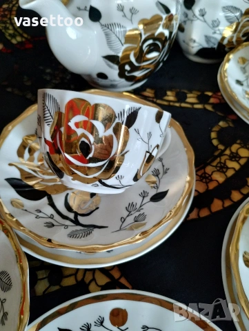 Костен порцелан Вербилки, снимка 3 - Сервизи - 54018976