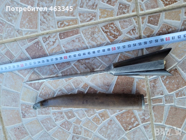 Ножа, кама, ятагановиден критски нож, бичак, снимка 7 - Антикварни и старинни предмети - 50777650