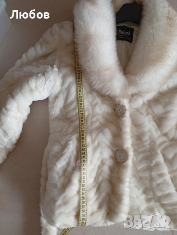 Дамско късо палто еко кожа, снимка 5 - Палта, манта - 52690251