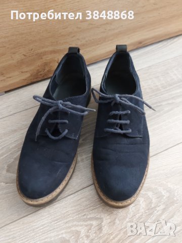 Дамски велурени обувки, снимка 2 - Дамски елегантни обувки - 42285392